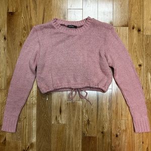 Cropped sweater